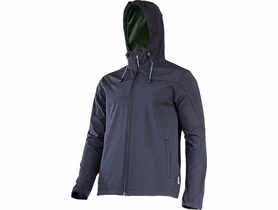 Kurtka softshell z kapturem czarna, XL, CE, LAHTI PRO