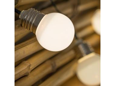 Zdjęcie: Lampki solarne sznurkowe białe 10 szt. POLUX