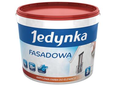 Zdjęcie: Farba fasadowa 9 L biała JEDYNKA