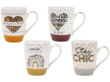 Zdjęcie: Kubek Elle 340 ml z porcelany New Bone DECOR