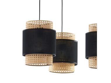 Zdjęcie: Lampa wisząca Boho black 3 x E27 6549 TK LIGHTING