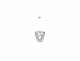 Lampa wisząca sufitowa E27 chrom Elba CANDELLUX
