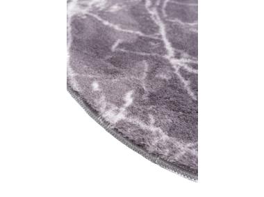 Zdjęcie: Dywan Loren Print 100 cm koło kamień antracyt MULTI-DECOR
