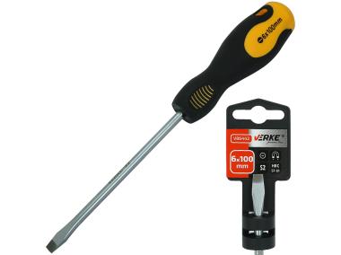 Zdjęcie: Wkrętak płaski 6x100 mm S2 VERKE PREMIUM