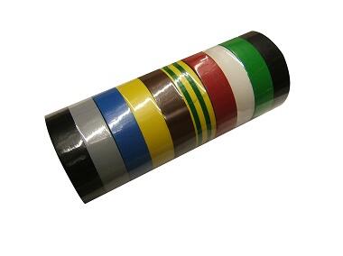 Zdjęcie: Taśma izolacyjna z pcw 19x0,15 mm - 20 m żółto-zielona PROFIX