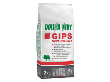 Zdjęcie: Gips szpachlowy 2 kg DOLINA NIDY