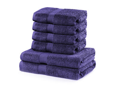 Ręcznik Marina purple Set 2x70x140+4x50x100 cm DECOKING