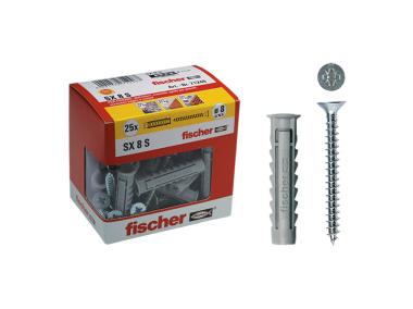 Zdjęcie: Kołek rozporowy z wkrętem Sx 10 mm SY FISCHER