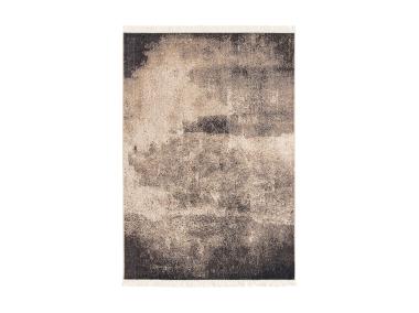 Zdjęcie: Dywan kenia vintage melanż black składany 120x170 cm INDAVO