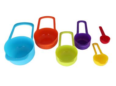 Zdjęcie: Zestaw plastikowych miarek 6 szt. SMART KITCHEN DESIGN