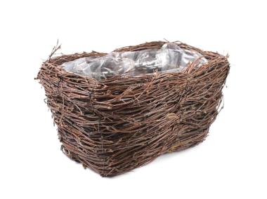 Zdjęcie: Balkonówka z brzozy/wrzosówka 30x18x15 cm mała TIN TOURS