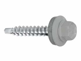 Wkręty do blachy farmery 4,8x35 srebrne WKRĘT-MET