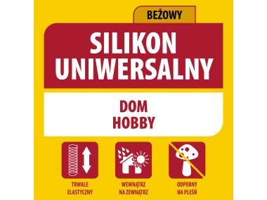 Zdjęcie: Silikon uniwersalny 280 ml beżowy SOUDAL