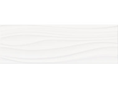 Zdjęcie: Płytka ścienna Plain white structure 20x60 cm CERSANIT
