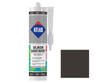 Zdjęcie: Silikon sanitarny Silton S grafitowy 280 ml ATLAS