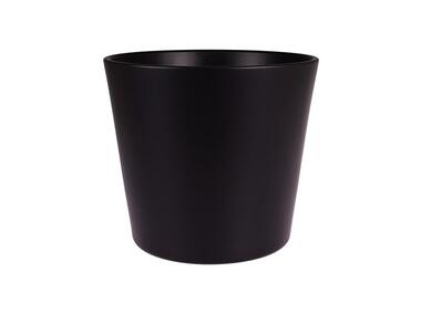 Zdjęcie: Osłonka doniczkowa 440 czarna 15 cm CERMAX