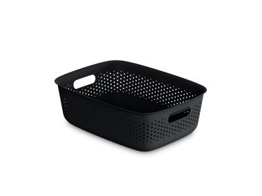 Zdjęcie: Pojemnik 39x29x13 cm 10 L czarny 5510 Openstore ORPLAST