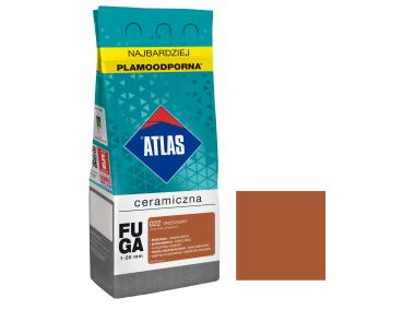 Zdjęcie: Fuga ceramiczna 022 orzechowy, alubag, 2 kg ATLAS