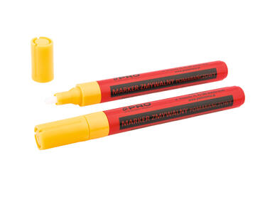 Zdjęcie: Marker zmywalny pomarańczowy okrągły końcówka 2-4 mm PRO FACHMAYER