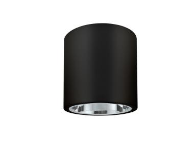 Oprawa natynkowa metalowa okragła Jupiter MD-5011 czarna POLUX