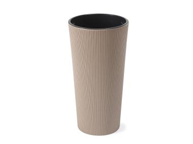 Zdjęcie: Donica Lilia coffee 190 mm jumper latte LAMELA