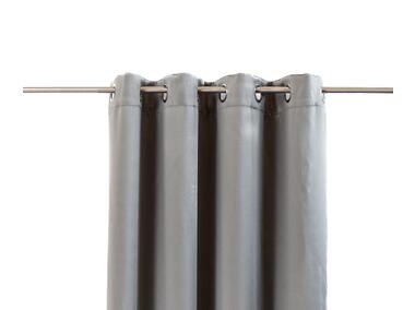 Zdjęcie: Zasłona zaciemniejąca radiant stalowy 140x270 cm CHIC HOME