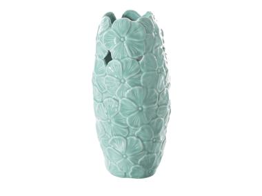 Zdjęcie: Wazon Marge 10x10x21 cm miętowy EUROFIRANY