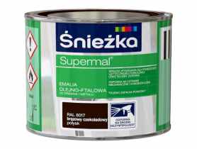 Emalia Supermal brąz czekolad RAL8017 0,2L ŚNIEŻKA