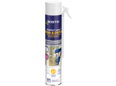 Zdjęcie: Piana montażowa niskoprężna Okna&Drzwi 700 ml BOSTIK PERFECT SEAL