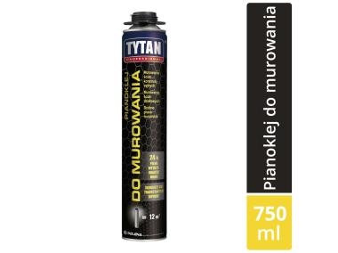 Zdjęcie: Pianoklej do murowania szary 870 ml TYTAN PROFESSIONAL