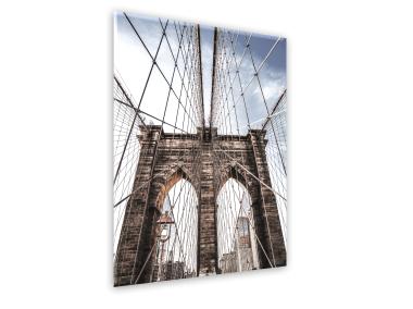 Zdjęcie: Obraz Glasspik City 50x70 cm Gl344 Brooklyn  STYLER