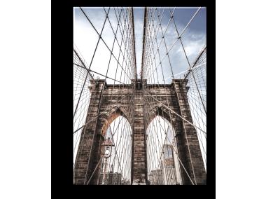 Zdjęcie: Obraz Glasspik City 50x70 cm Gl344 Brooklyn  STYLER