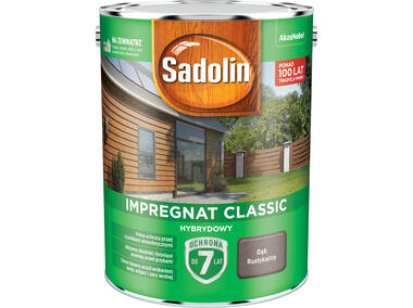 Impregnat ochronno-dekoracyjny hybrydowy Classic 4,5 L dąb rustykalny SADOLIN