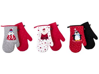 Zdjęcie: Komplet rękawic kuchennych Snow Fun BBK