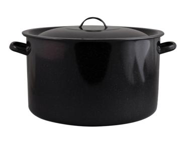 Zdjęcie: Garnek gładki 36 cm - 20 L z pokrywką EMALIA PLESZEW