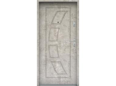 Zdjęcie: Drzwi wejściowe do mieszkań Bastion T-17 Beton naturalny 90 cm lewe OSP KR CENTER