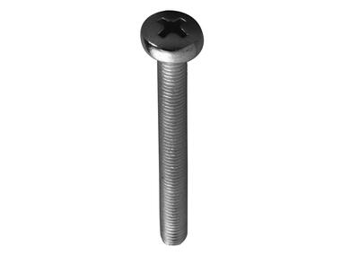 Zdjęcie: Wkrety metryczne łeb cylindryczny ocynkowane DIN 7985 M 6x30 mm HSI