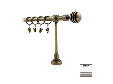 Zdjęcie: Karnisz pojedynczy Hefajstos Plus fi 16 mm - 320 cm modern satyna KARWEL