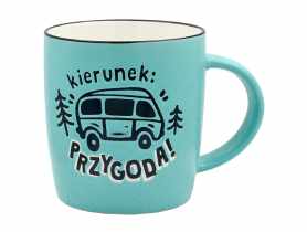 Kubek UP-035 Kierunek przygoda KUKARTKA