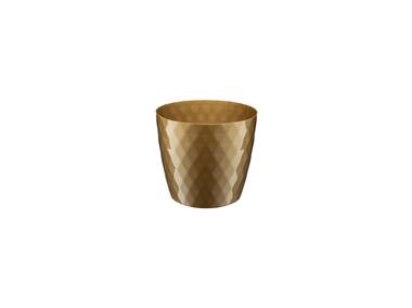 Zdjęcie: Doniczka Cristal 18 cm złoty VERDENIA