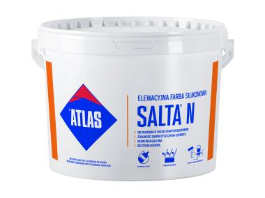 Baza elewacyjnej farby silikonowej Salta N biała 10 L ATLAS