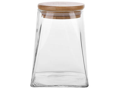 Zdjęcie: Pojemnik szklany z bambusową pokrywką 530 ml ALTOMDESIGN