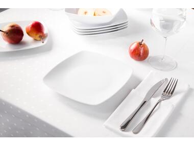 Zdjęcie: Talerz deserowy Mariapaula Moderna kwadratowa biała 20,5 cm ALTOMDESIGN