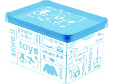 Zdjęcie: Pojemnik Decos Stokholm XL Napisy CURVER