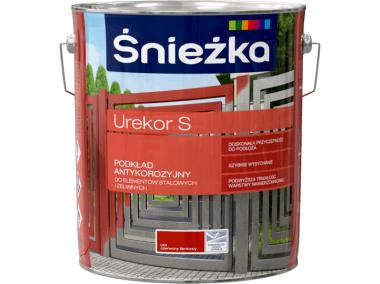 Zdjęcie: Farba gruntująca Urekor S czerwony 10L ŚNIEŻKA