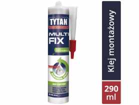 Klej montażowy bezbarwny Multi Fix 290 ml TYTAN PROFESSIONAL