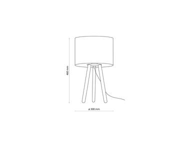 Zdjęcie: Lampka biurkowa Tokyo beż 1xE27 5291 TK LIGHTING