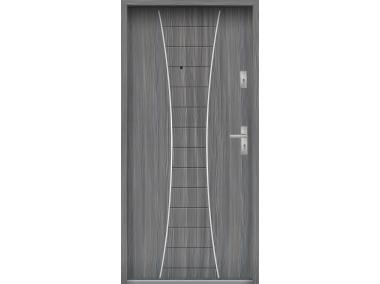 Zdjęcie: Drzwi wejściowe do mieszkań Bastion R-63 Mokka 80 cm lewe ODO KR CENTER