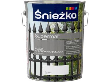 Zdjęcie: Emalia chlorok biały RAL9003 5L ŚNIEŻKA