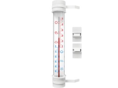 Zdjęcie: Termometr zewnętrzny biały 6,5x3x23 cm BIOTERM